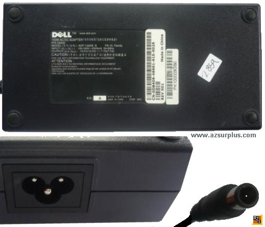 DELL ADP-150EB B AC ADAPTER19.5VDC 7700mA POWER SUPPLY D274