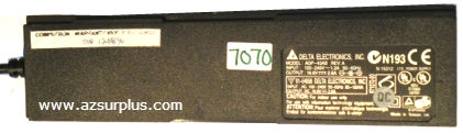 DELTA ADP-43AB REV A AC ADAPTER 16.8V DC 2.6A USED 3x6.2x10mm 90