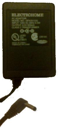 ELECTROHOME CHD DPX351335 AC ADAPTER 4.5V 600mA USED