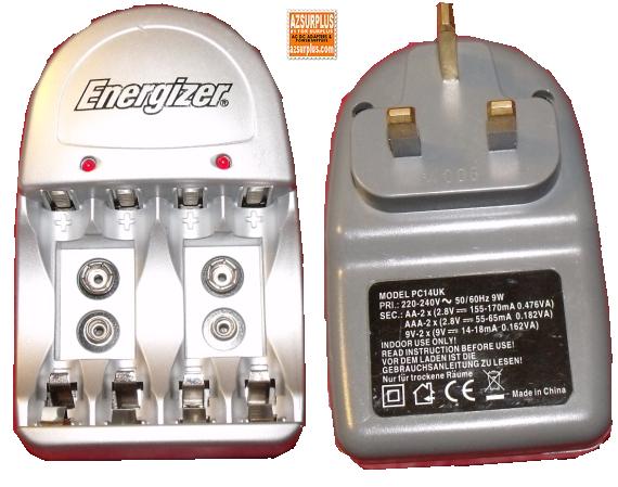 ENERGIZER PC14UK BATTERY CHARGER AA AAA