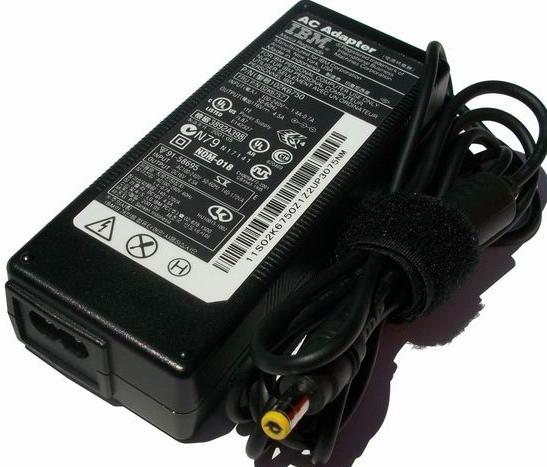 IBM 02K6750 AC ADAPTER 16VDC 4.5A USED 2.5x5.5mm 100-240vac ROUN