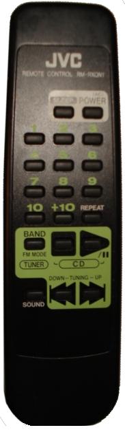 JVC RM-RXQN1 infrared Universal AV Programmable Remote Control
