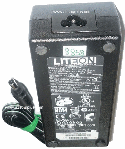 LITEON PA-1800-01CK-ROHS AC ADAPTER +36VDC 2100mA USED -(+) 4.1x