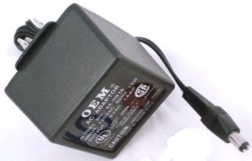 OEM AA-091A AC ADAPTER 9VAC 1A USED ~(~)~ 2x5.5mm ROUND BARREL P