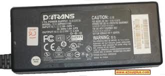 POTRANS UP06511190 PA-1650-01 AC ADAPTER 19VDC 3.42A USED -(+) 3