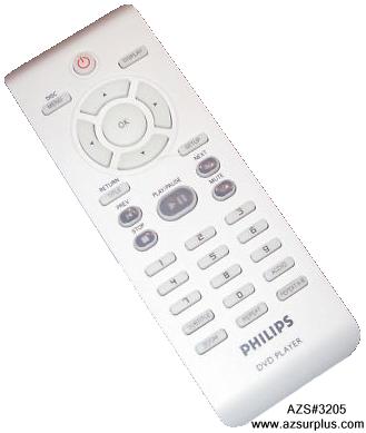 Philips 3141 0793 6321 INFRARED REMOTE CONTROL Off White & Gray