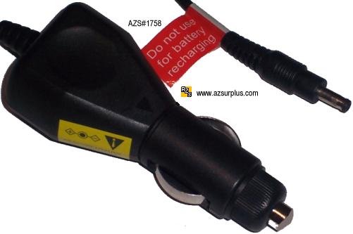 CAR AUTO CHARGER DC ADAPTER 10.5V DC