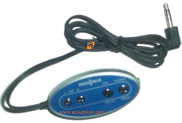 Insignia Wire Remote Control For CD Player