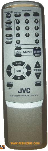 JVC RM-SRCBM5J REMOTE CONTROL FOR CD PLAYER