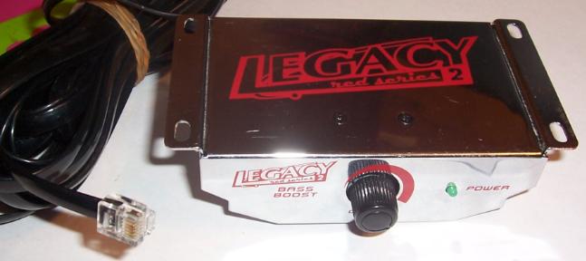 LEGACY RED SERIES 2 BASS BOOST REMOTE CONTROL