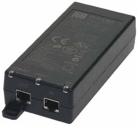 PHIHONG POE30U-560(G)-S-R ADAPTER 56Vdc 0.55A POE POWER SUPPLY