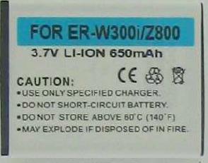 Battery ER-W300i 3.7V 650mAh LI-ION Rechargeable Sony Ericsson