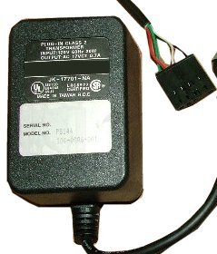 SUPERMADE PS146 100-0086-001B AC ADAPTER 17VCTAC 0.7A USED 4pin