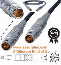 Finecom AZS3366 806-003200-03 3 Meter 3M Cable 8pin lemo FGG.1B