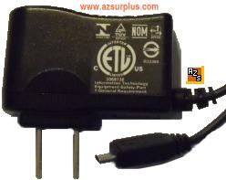 7501SD-5018A-UL AC ADAPTER 5V DC 180mA CELL PHONE CHARGER