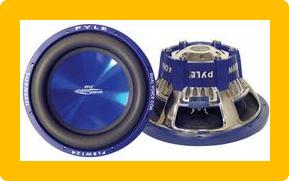 Pyle PL-BW104 Blue Wave High-Powered Subwoofer - 10", 1000W Max