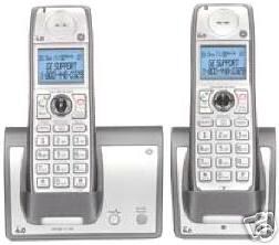 GE TC28223EE3-A Wireless HANDSET TWO CORDLESS Home Phone SYSTEM