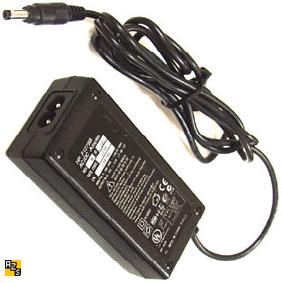 HP F1279B AC adapter 12VDC 2.5A USED -(+) 1.7x4.7mm ROUND BARREL