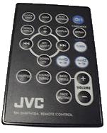 JVC RM-SNXPN10A infrared PORTABLE DVD Remote Control 21 Buttons