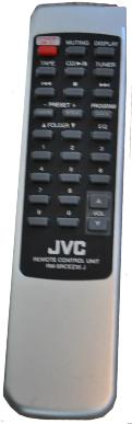 JVC RM-SRCEZ38 J infrared Universal AV Programmable Remote Contr