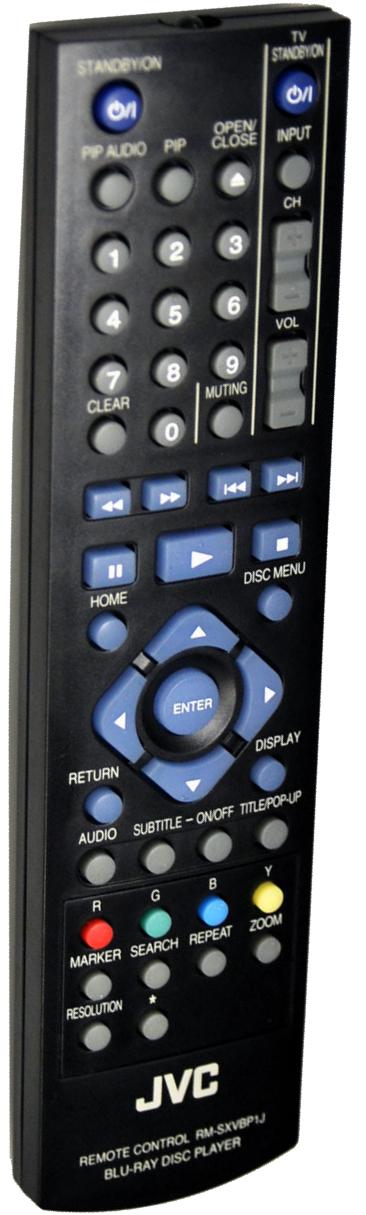 JVC RM-SXVBP1J infrared Universal AV Programmable Remote Control