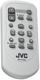 JVC RM-V750U infrared CAMCORDER Remote Control 16 Buttons Used