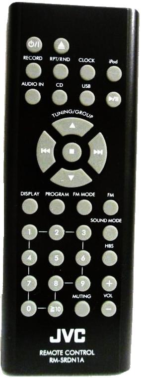 JVC RM-SRDN1A infrared Universal AV Programmable Remote Control