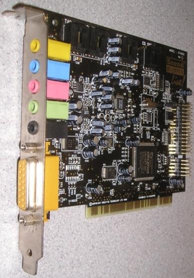 CREATIVE SOUND BLASTER CARD CT4830 PCI 5.1 DIGITAL AUDIO OUTPUT