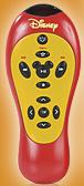 DISNEY SUM-3 IECR6 Classic DVD Player remote attractive for kids