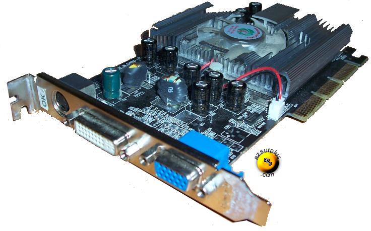 eVGA e-Ge Force FX 5500 DDR 256 MB AGP Video Graphic Card