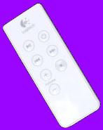 LOGITECH INFRARED REMOTE CONTROL FOR MM50 Speaker System (White)