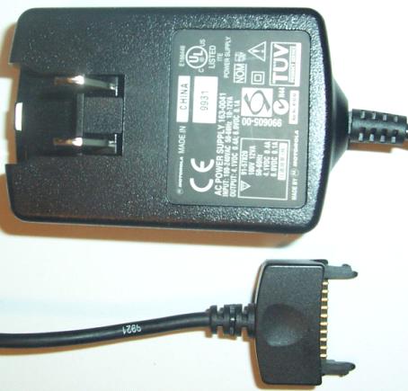 MOTOROLA 163-0041 AC Adapter 4.1Vdc 0.1A POWER SUPPLY for cellph