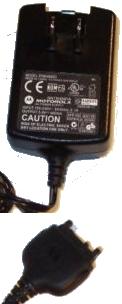 MOTOROLA PSM4940D AC ADAPTER 5.9VDC 400mA USED CELL PHONE CHARGE