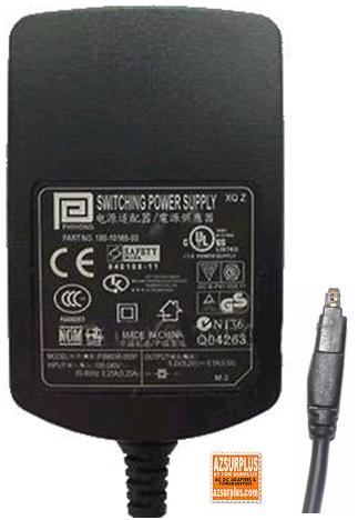 PHIHONG PSM03R-055P AC ADAPTER 5.2Vdc .5A 755P/800W/PRO Treo 650