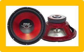 Pyle 10" Red Label Series High Performance Subwoofer - 600W Max