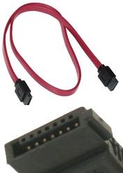 HUNG FU AWM 21149 RED SATA 20" CABLE 80 Degrees Celsius 30V 26 A