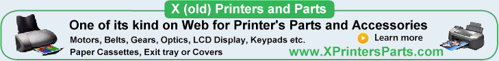 Printers Parts and Accessories Surplus only Cleck here